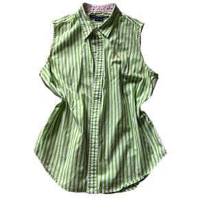 Vintage Ralph Lauren Sport Sleeveless button down